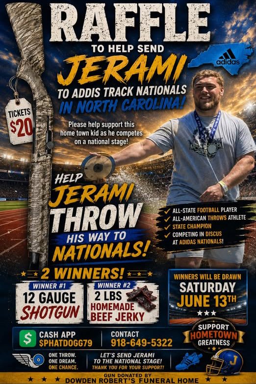 Jerami Casteel raffle