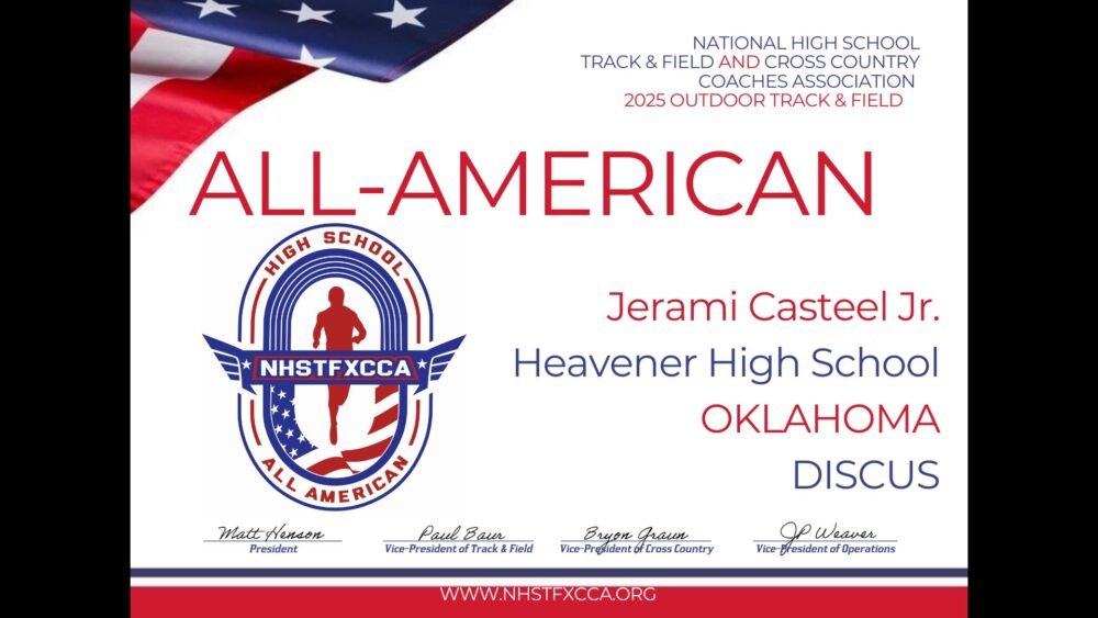 Jerami Casteel named All-American in track