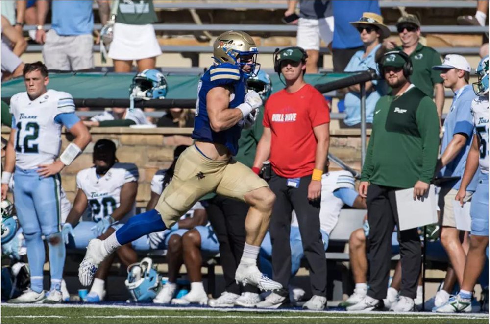 Tulane rolls past Tulsa