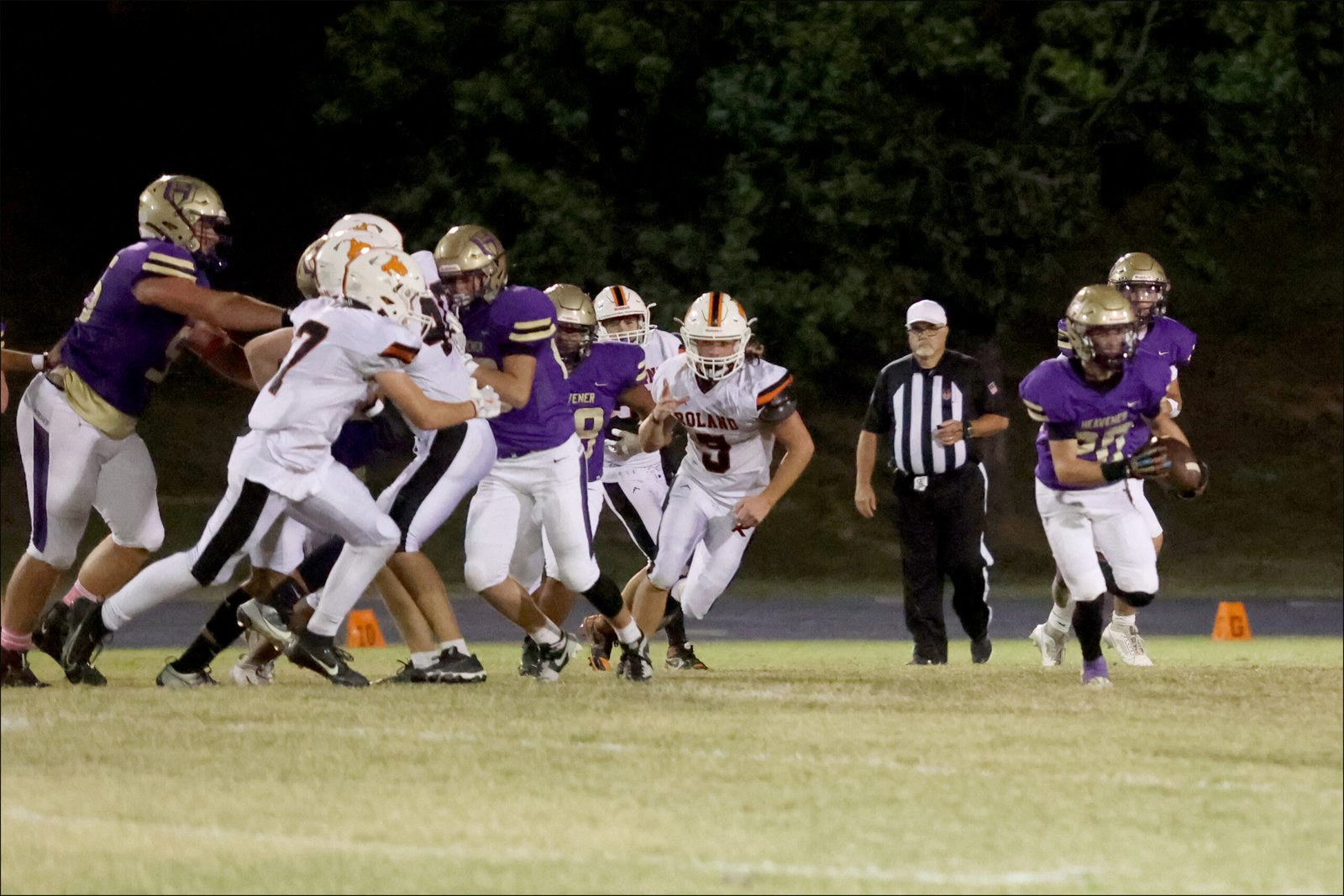 Heaener has historic night