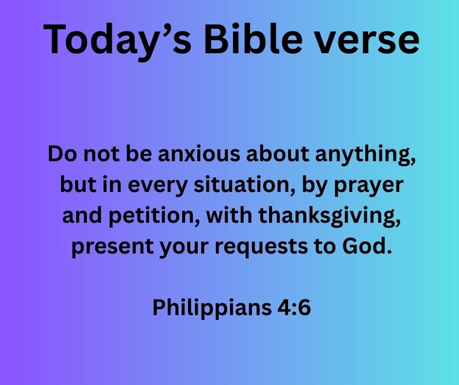 Daily Bible verse