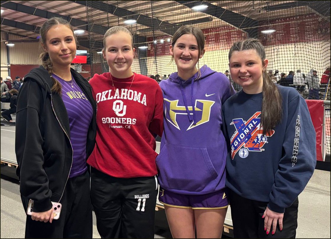 Heavener competes