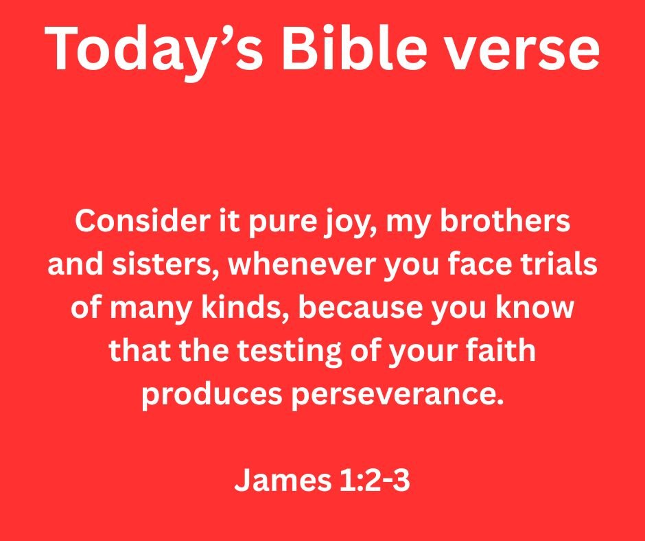 Daily Bible verse