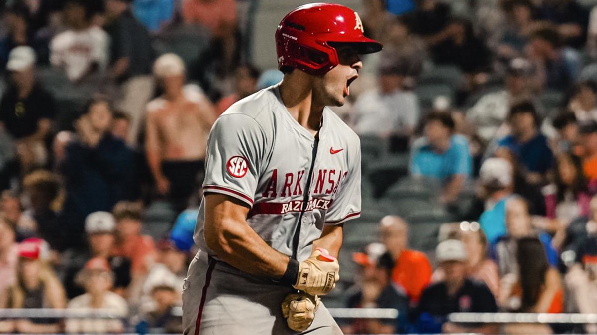 Ryder Helfrick Arkansas Razorbacks SEC Tournament Hoover