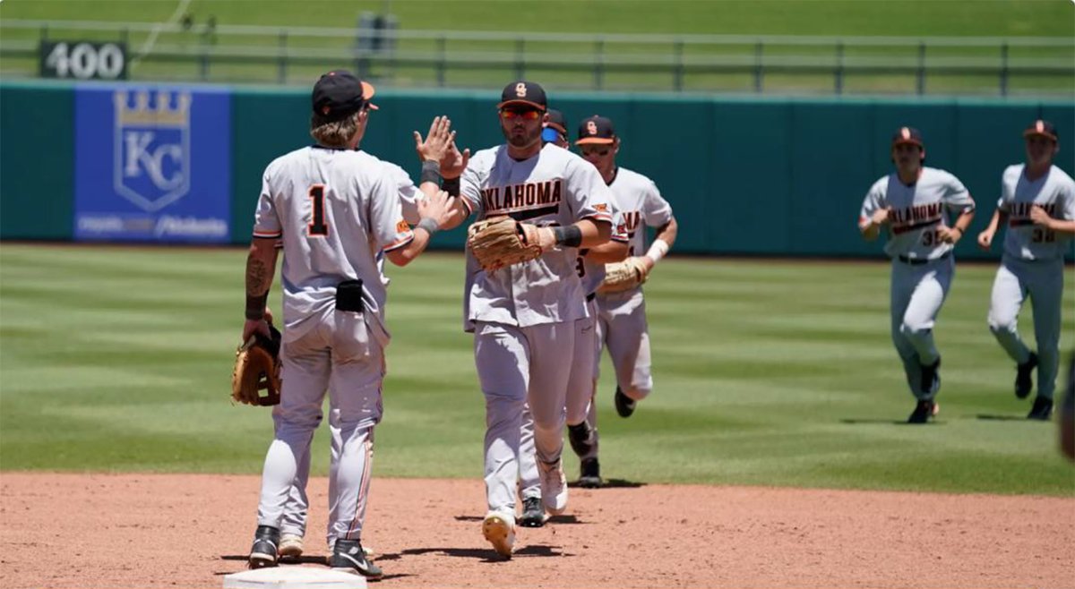 Cowboys top UCF, advance to Big 12 Tournament semifinal 1 Oklahoma State Cowboys baseball Big 12 Tournament Surprise