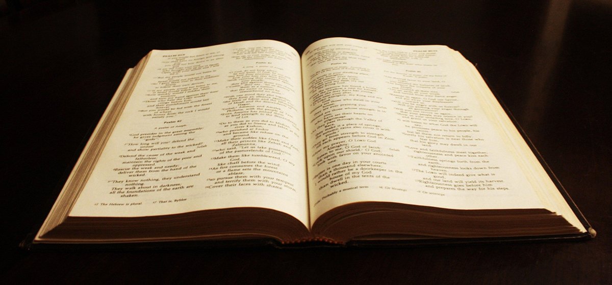 Daily Bible verse: Kindness to the poor is a loan to the Lord 1 Open Bible with sunlight, Proverbs 19:17 daily verse