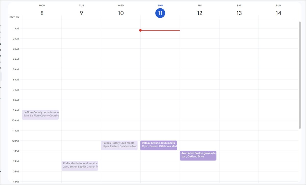 LeFlore County calendar of events 6-11-2026 1 LeFlore County calendar of events